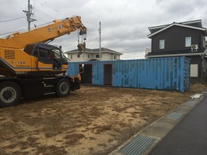 コンテナ徳島県40ft改造降ろし