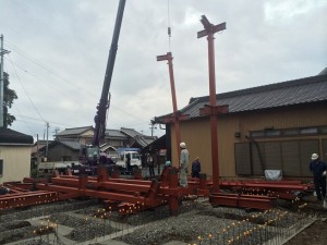 鉄骨建て方0307